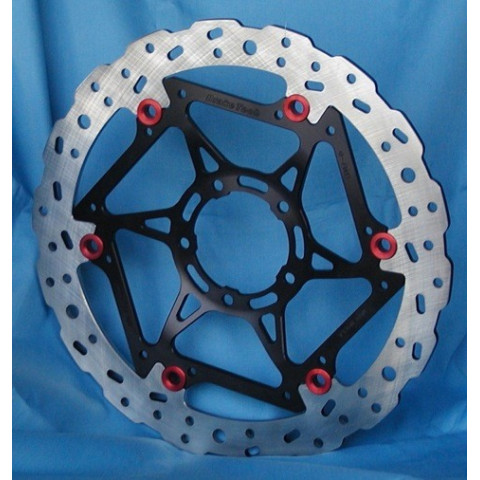 Braketech Steel 320 x 5mm Supermoto Front Brake Rotor - Honda, KTM, Suzuki, Aprilia, Kawasaki, Husqvarna, Yamaha