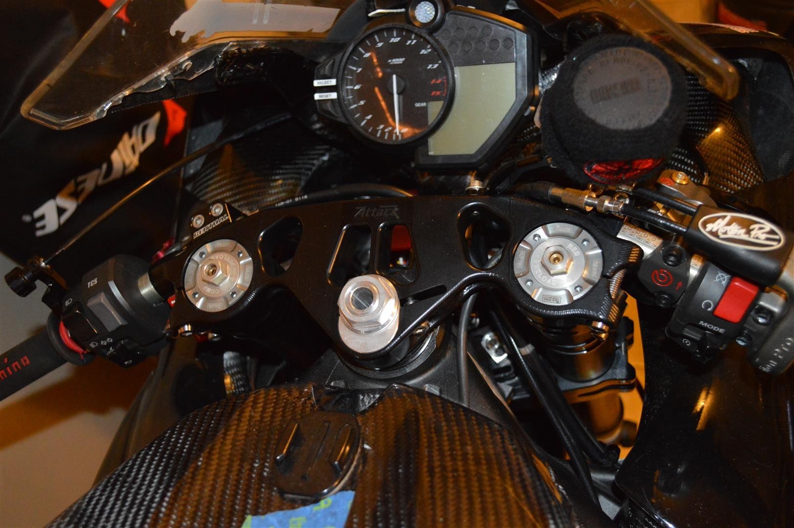 Attack Performance GP Triple Clamps 2006-2015 Triumph 675R