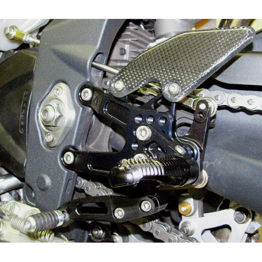 Attack Performance Triumph 06-12 675R Rearset Kit Attack Performance Triumph 06-12 675R Rearset Kit