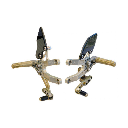 Attack Performance Triumph 06-12 675R Rearset Kit Attack Performance Triumph 06-12 675R Rearset Kit