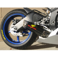 Graves Motorsports Yamaha R6 Cat-Back Slip-on Carbon Exhaust