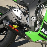 Graves Motorsports 2016-20 Kawasaki ZX-10R Cat Eliminator Titanium
