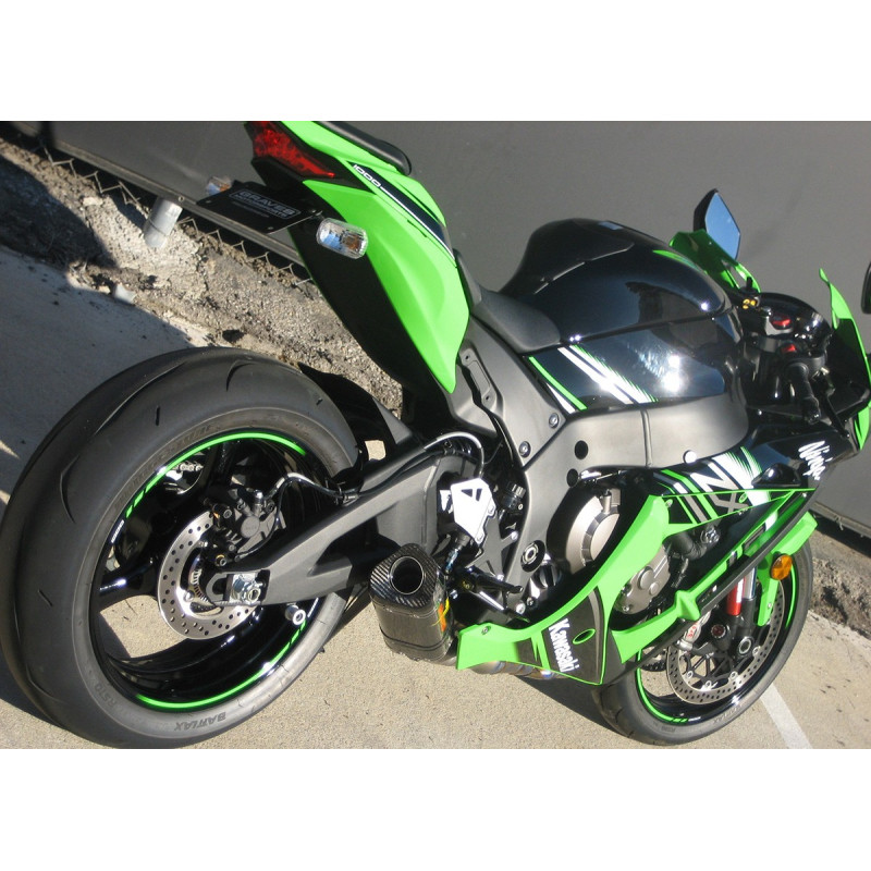 Graves Motorsports 2016-20 Kawasaki ZX-10R Cat Eliminator Titanium Exhaust System