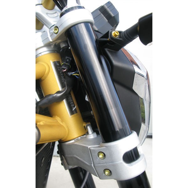 Pro-Bolt Titanium Top and Bottom Clamp Yoke Pinch Set,  Aprilia, Ducati, Suzuki, Yamaha