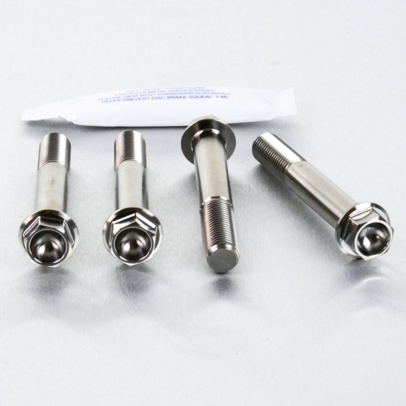Pro-Bolt Titanium Front Brake Caliper Mount Bolt Kit, Kawasaki, Suzuki, Yamaha.