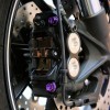 Pro-Bolt Titanium Front Brake Caliper Mount Bolt Kit, Kawasaki, Suzuki, Yamaha.