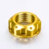 Pro-Bolt Titanium Top Yoke Nut Open, BMW, Kawasaki, Suzuki, Triumph, Yamaha.  
