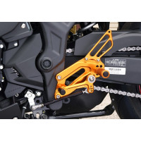 Sato Racing "Street Friendly" Adjustable Rearsets 2015-2018 YAMAHA YZF-R3 (YZF-R25) MT-03 / MT-25