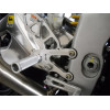 Woodcraft Complete Rearset for Aprilia RSV4 APRC, Tuono V4 2009-2016 - Clear Anodized