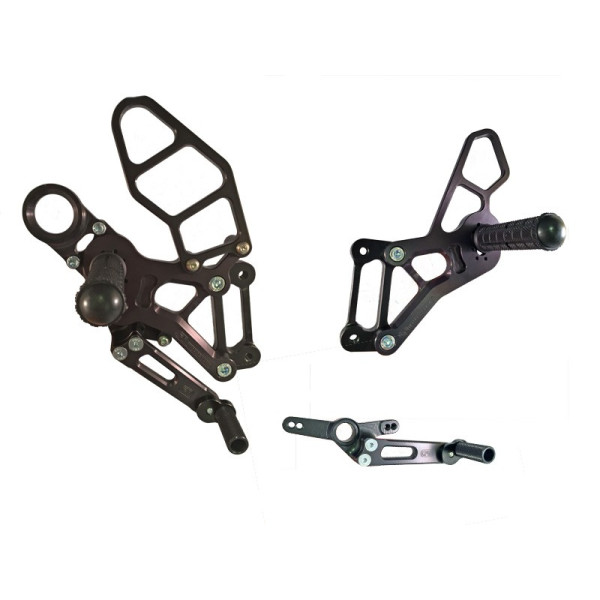 Woodcraft BMW S1000RR 2015-2018 STD/GP Adjustable Rearsets Woodcraft BMW S1000RR 2015-2018 STD/GP Adjustable Rearsets