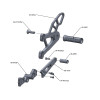 Woodcraft Rearset Kit - Yamaha YZF-R1 (2009-2014)