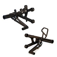 Woodcraft GP Shift Rearset Kit - Yamaha YZF-R6 (2006-2016)