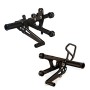 Woodcraft GP Shift Rearset Kit - Yamaha YZF-R6 (2006-2016)