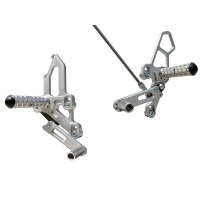 Woodcraft Rearset Kit - Yamaha FZ-07 / MT-07 / XSR700