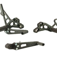 Woodcraft Rearset Kit - Suzuki GSX-R1000 (2009-2016) and GSX-R600/750 (2011-2023)
