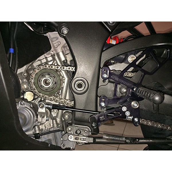 Woodcraft Kawasaki ZX-10R 2011-15 Complete Rearset - GP Shift