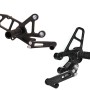 Woodcraft Rearset Kit - Kawasaki Ninja 300 (2013-17) - Complete Rearset w/ Shift and Brake Pedals