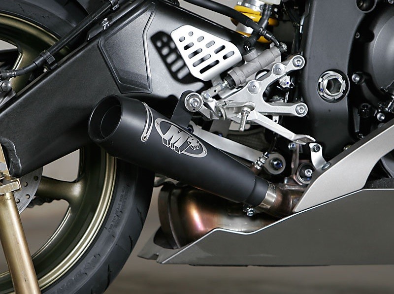 M4 Black GP Slip-On Exhaust Muffler - Yamaha YZF-R6 (2006 - 2020