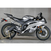 M4 Black GP Slip-On Exhaust Muffler - Yamaha YZF-R6 (2006 - 2020) M4 Black GP Slip-On Exhaust Muffler - Yamaha YZF-R6 (2006 - 2020)