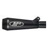 M4 Black GP Slip-On Exhaust System - Suzuki GSX-R1000 (2005-06)