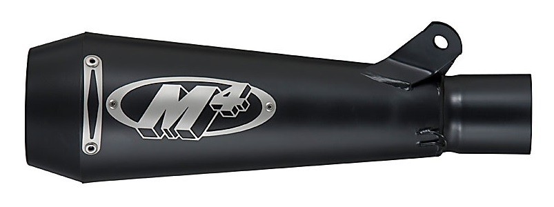 M4 Black GP Slip-On Exhaust System - Suzuki GSX-R1000 (2005-06)
