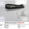 M4 Black GP Slip-On Exhaust System - Suzuki GSX-R1000 (2005-06)