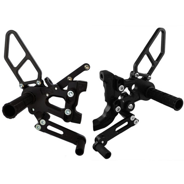 Woodcraft Standard Shift Rearset Kit - Ducati Panigale 899 / 959 / 1199 / 1299