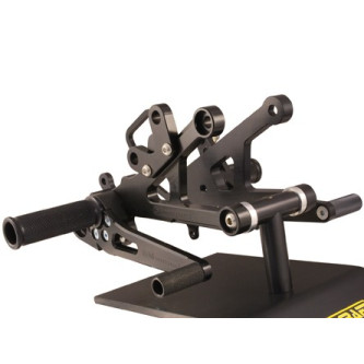 Woodcraft Standard Shift Rearset Kit - Yamaha YZF-R6 (2006-2016)