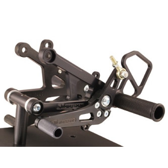 Woodcraft Standard Shift Rearset Kit - Yamaha YZF-R6 (2006-2016)