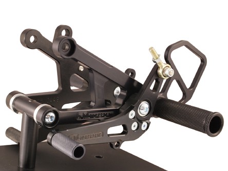 Woodcraft Standard Shift Rearset Kit - Yamaha YZF-R6 (2006-2016)