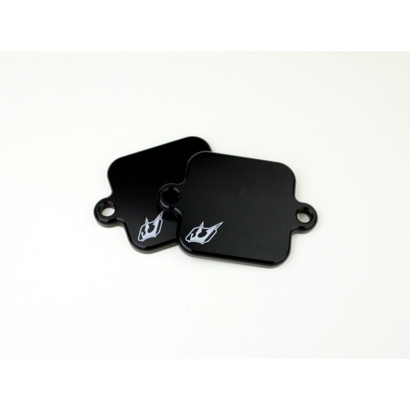 Driven Racing Smog Block Off Plates - Kawasaki / Yamaha