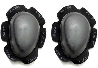 Chicken Hawk Racing Hard Compound Knee Pucks - Black or White