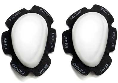 Chicken Hawk Racing Hard Compound Knee Pucks - Black or White