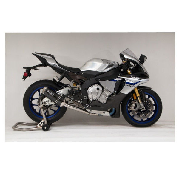 Hindle 3/4 Exhaust System with Carbon Muffler/Tip - Yamaha YZF-R1 (2015 - 2016) Hindle 3/4 Exhaust System with Carbon Muffler/Tip - Yamaha YZF-R1 (2015 - 2016)