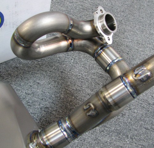 Arrow Full Titanium Underseat Exhaust - 2007-2014 SXV 5.5 / 550