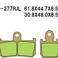 Vesrah VD-277 RJL Brake Pads 2007-2014 YZF-R1 Vesrah VD-277 RJL Brake Pads 2007-2014 YZF-R1