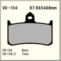 VESRAH VD-154RJL BRAKE PAD KIT 