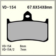VESRAH VD-154RJL BRAKE PAD KIT 