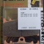 VESRAH VD-344 RJL BRAKE PAD KIT FOR SUZUKI GSXR600 AND GSXR750