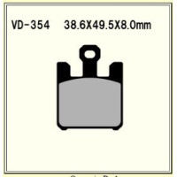 VESRAH VD-354 RJL BRAKE PAD KIT FOR KAWASAKI