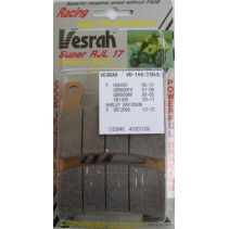 VESRAH VD-166/2SRJL-17 BRAKE PAD KIT FOR HONDA CBR900R VESRAH VD-166/2SRJL-17 BRAKE PAD KIT FOR HONDA CBR900R