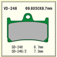 Vesrah VD-248 RJL-SS For Yamaha YZF-R1 / Yamaha YZF-R6 / FZ-09