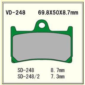 Vesrah VD-248 RJL-SS For Yamaha YZF-R1 / Yamaha YZF-R6 / FZ-09