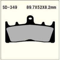 VESRAH VD-349 SRJL-17 BRAKE PAD KIT FOR KAWASAKI