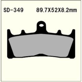 VESRAH VD-349 SRJL-17 BRAKE PAD KIT FOR KAWASAKI