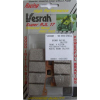 VESRAH VD-969/2 SRJL-17 BRAKE PAD KIT FOR BREMBO