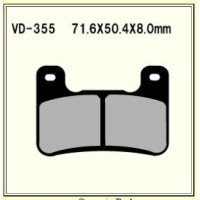 Vesrah VD-355 RJL-SS:Suzuki GSXR 600 /750 /1000 (04-09), Kawasaki ZX-10R (08-15)