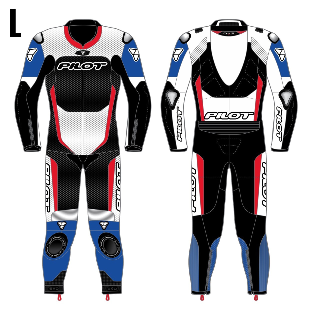 Pilot EVO V2 GP16 Leather Racing Suit