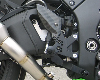 Graves Motorsports Kawasaki ZX-10R Adjustable Rearsets