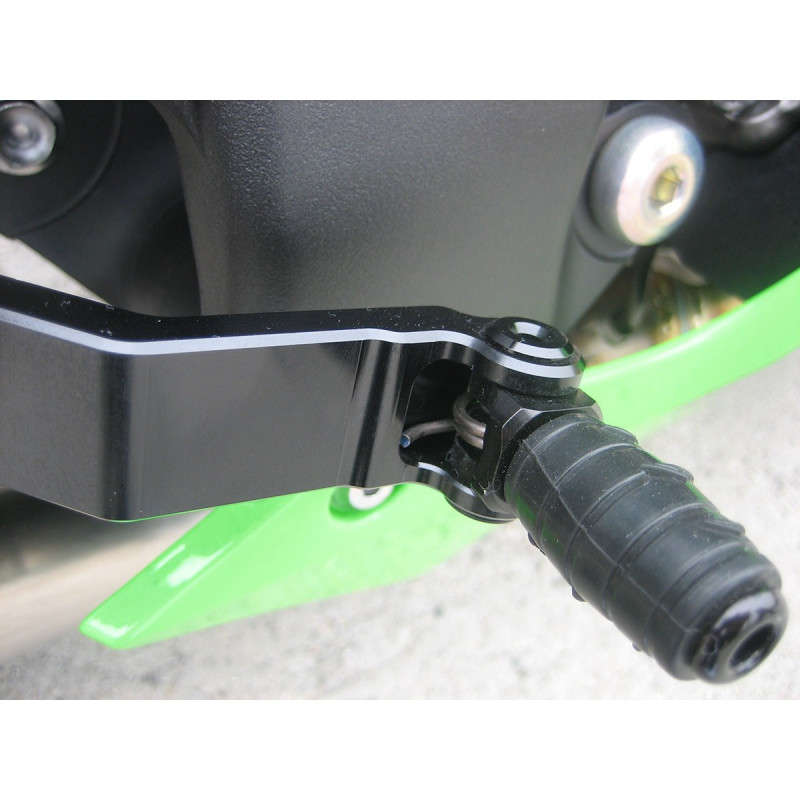 Graves Motorsports Kawasaki ZX-10R Adjustable Rearsets